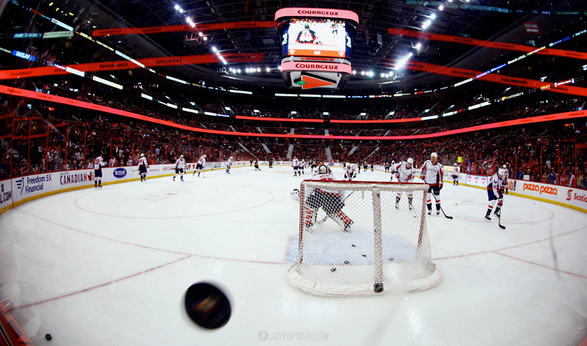 OTTAWA, CANADA - December 30: Washington warming up before a game between the Capitals and Senators at Canadian Tire Centre on December 30, 2013 in Ottawa, Ontario, Canada. ***** Editorial Use Only *****Jay Kopinski - Icon/SMI