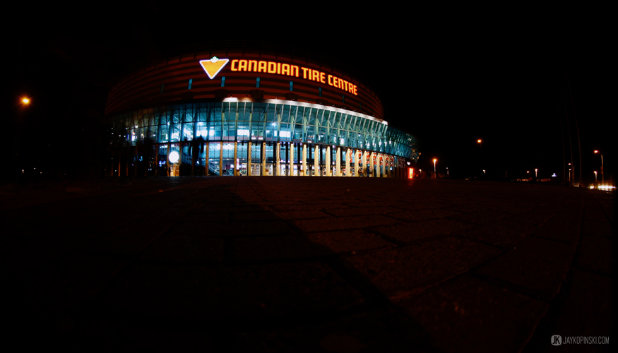 OTTAWA, CANADA - April 12:  Outside the arena after the last home game of the season between the Maple Leafs and Senators at Canadian Tire Centre on April 12, 2014 in Ottawa, Ontario, Canada. ***** Editorial Use Only ***** Jay Kopinski - Icon/SMI